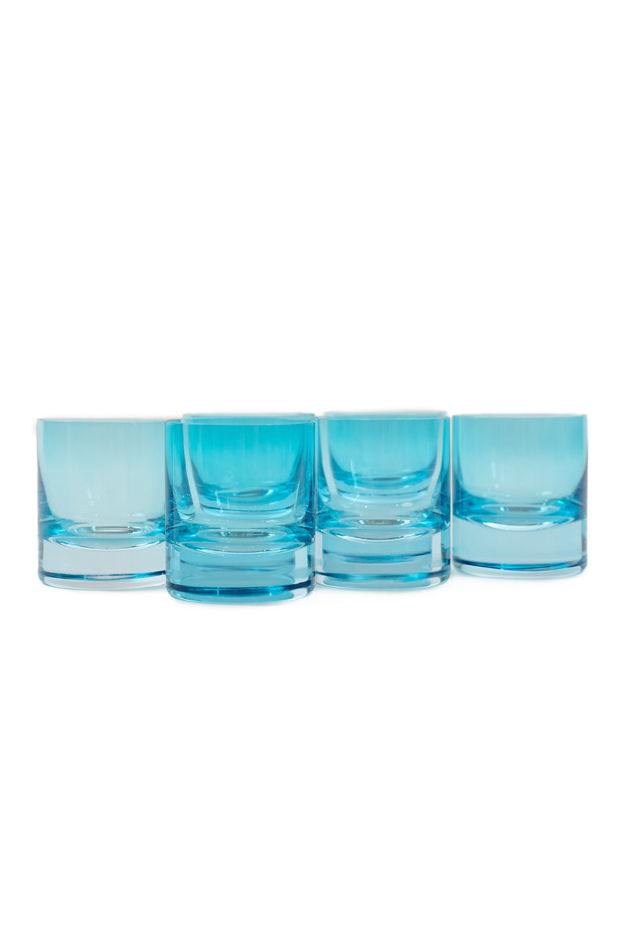 Ocean Blue Rocks Glasses set showcasing durable, stylish drinkware perfect for any elegant occasion or everyday use.