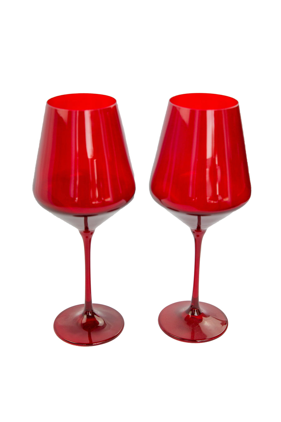 Elegant colored wine glass in fine stemware, enhancing the visual appeal of your table setting